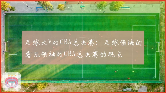 足球大V对CBA总决赛：足球领域的意见领袖对CBA总决赛的观点